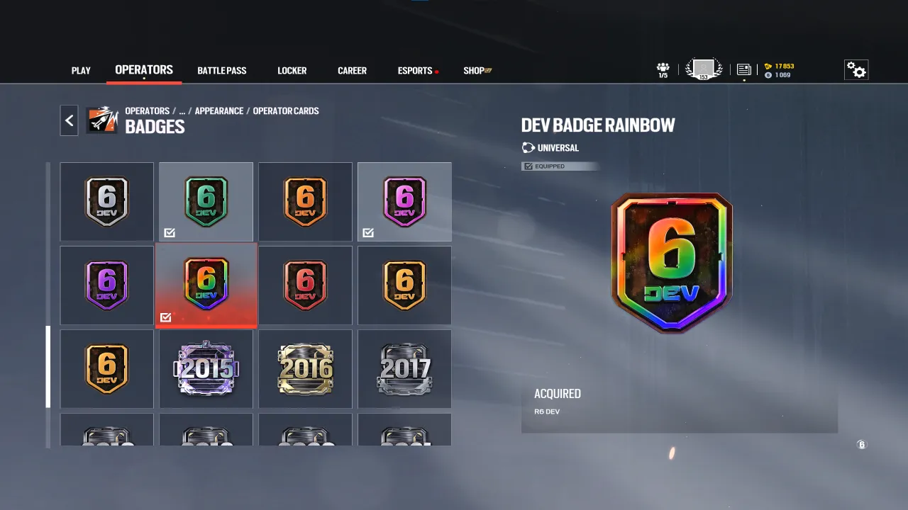 R6 Sapphire Unlock All