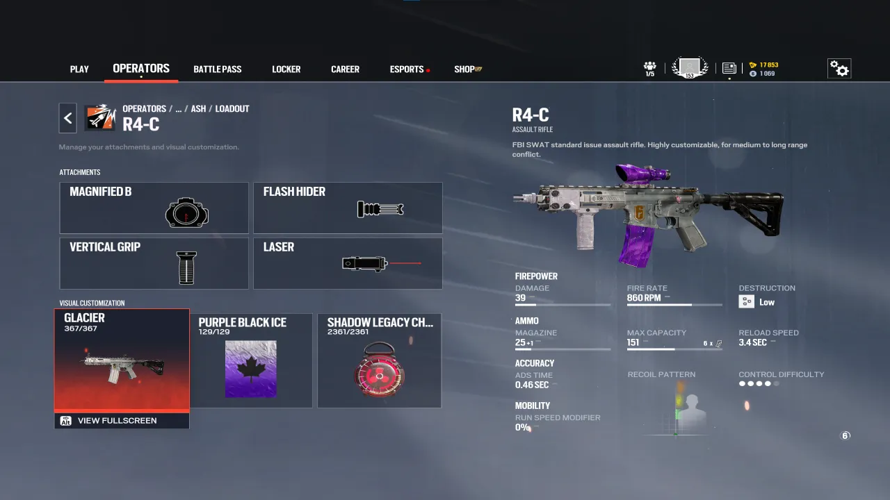 R6 Sapphire Unlock All