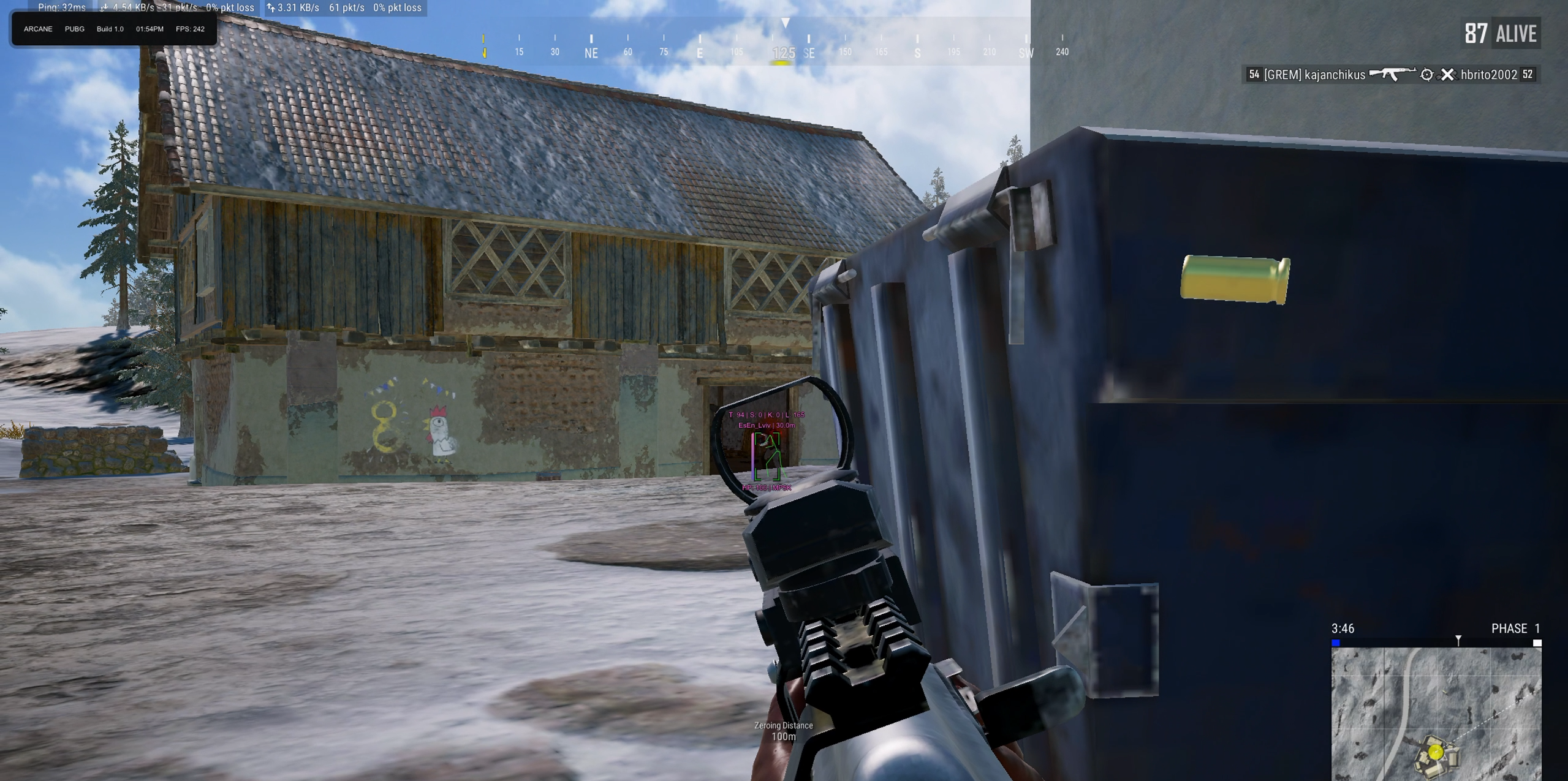PUBG ESP and Aimbot Cheat Preview