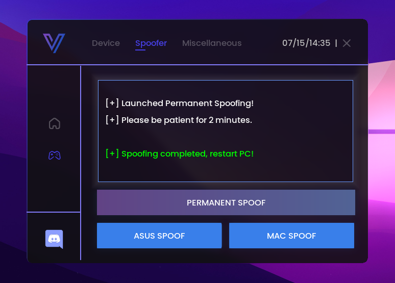 HWID Spoofer for Bypassing Hardware Bans in Games
